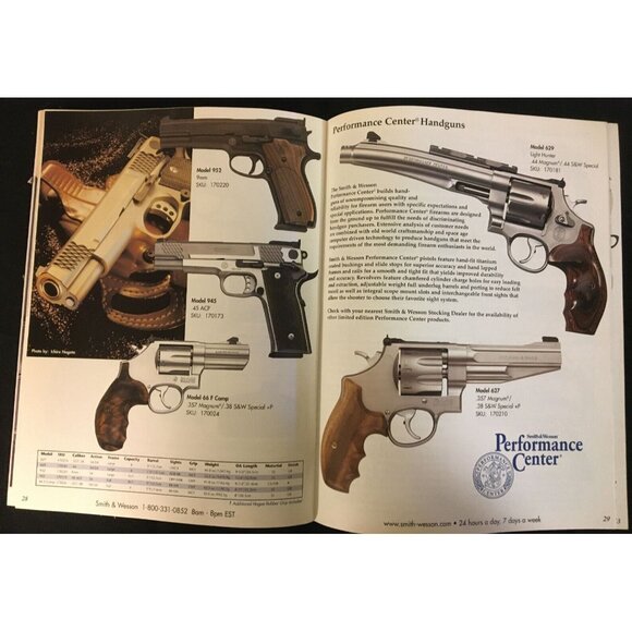 Smith and Wesson Hand Guns 2003 Catalog Pistols Semi Automatics - Picture 5 of 6